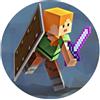 Decojet Digital Photo Cialda in Ostia Minecraft per Decorazione Torte