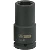 KS Tools 515.1431 Bussola Esagonale per Avvitatori ad Impulsi, Lunga, 31 mm, 3/4