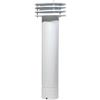 DK ESALATORE FUMO VENTILATO IN LAMIERA VERNICIATA BIANCA- Diam. 130- DK- pezzi 1