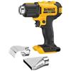 DEWALT DCE530N-XJ, HeiÃluftpistole, Pistolengriff, Gelb, 190 l/min, 530 C, 109 l