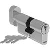 Yale CILINDRO EUROPEO SERIE 500 CON POMOLO mm.60 centrato (30x30) (YC054KD303003N...