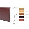 PIRCHER BATTISCOPA LISCIO IN LEGNO DI ABETE GIUNTATO- - mm.10x70x2250, faggio - 10 pe...