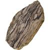 RABLABS Piatto In Pietra Naturale Zebra Jasper Marrone Con Oro #KI017 NWOB