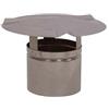 BricoGo FUMAIOLI A CAPPELLO IN ACCIAIO INOX ø cm.15