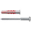 FISCHER TASSELLO DUOSEAL S CON VITE INOX- - tassello mm.8x48 vite TX30 - 25 pezzi FIS...