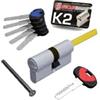 Securemme Cilindro Europeo K2 Codolo 0CK2 Serie 3200Q 30 MMX40 (3200QCS30401X5)