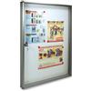 ALUBOX BACHECA FONDO MAGNETICO ALUBOX BC5 55X5X73 ARG- 1,0 pz
