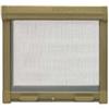 SANGIORGIO ZANZARIERA A RULLO VERTICALE CON FRIZIONE COLORE BRONZO cm.160x160h. SANG...