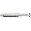 ELEMATIC TASSELLO IN NYLON CON VITE TSP PZ PA 6 T6/VA- - ø mm.6x30 - 100 pezzi ELEMATIC