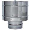 BricoGo TERMINALE DI SCARICO A BOTTE ACCIAIO INOX AISI 304 MONOPARETE ø mm.300
