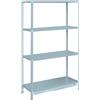 Prometal MINIKIT SCAFFALI Aste spezzate cm. 80x30x150 h - Grigio
