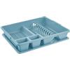 TONTARELLI spa Scolapiatti da Lavello con Vassoio Grande Blu Delfin 47 x 38 x 8,5 cm