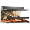 Exo Terra Terrarium 60x45x30 - Terrario in vetro con sfondo incluso