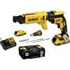 DEWALT DCF620D2K-QW avvitatore cartongesso 18v 2 batterie 2ah caricatore viti