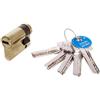 TESA ASSA ABLOY T6554010L Cilindro europeo T60, 40 x 10 mm, finitura ottone, per