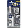 Bostik Fast Fix2 Liquid Metal Colle Bicomponenti Super Forte e Rapida, Pronta al