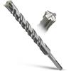 METOTY Punta per trapano SDS Plus, 20 mm x 210 mm, per pietra, cemento, pietra n