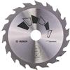 Bosch 1x Lama per Sega Circolare Standard (per Legno, Ø 130 x 2.2/1.5 x 20/16 mm