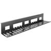 ACT Canalina per cavi da scrivania 80 cm, con accessori, passacavi, organizer pe