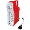 POLY POOL - PP0765 Lampada di Emergenza Portatile Ricaricabile 21 LED - Luce eme