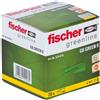 fischer Tasselli per calcestruzzo a gas GB Green 8, tasselli in almeno il 50% di