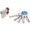 TESA ASSA ABLOY M6504010N Cilindro europeo T60, 40 x 10 mm, nichelato, per serra