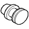 Makita 322907-3 Attaccante per modello HM1100C Rotary e Martello Demolizione