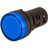 Electro DH Pilota alto lucido con LED multichip Blu 24 V 1 pezzo.