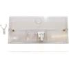 Geberit 123.001.11.1 Placca di Scarico per Cassetta WC Esterna con Tubo