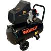 WORKIT Compressore Ac Coassiale Workit Lubrificato Lt 50 HP 2,0