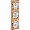 TFA Dostmann Stazione Meteo analogica, in Legno Massiccio, 20.1028.05, con barom
