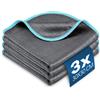 Airlab Panni Magic Microfibra Carbonio 400 GSM, Asciugamani Catturapolvere Senza