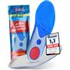 Smart&gentle Solette gel alta qualità, ammortizzante, comode e riduzione affaticamento (44/45