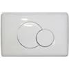 Faismilani Placca di scarico doppio tasto bianca 5102810 Faismilani