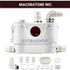 Maceratore WC Trituratore Sanitari Bagno per WC Lavandino Doccia Vasca