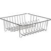 Weis 10303 - Scolapiatti 35 x 35 cm in Acciaio Inox, Argento, 35 x 35 x 10 cm