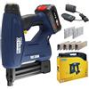 Rapid BTX606 18V P4A Graffatrice Alimentata a Batteria con Luce a LED, Compatibi