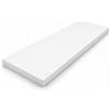 DECORLEGNO Mensola Squadrata Bianca 40 x 1,8 x 120 cm 5 Pezzi