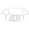 Nofer Sedile doccia con sostegno per bagno vasca disabili in alluminio nofer 15043.N