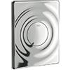 Grohe 37063000 Surf Piastra di Azionamento per Flussometro Ad Incasso, Cromo