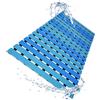 LuxurYou Tappetino antiscivolo per vasca da bagno, a doppio strato, con ventose,