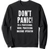 Sheep Farm Staff T-Shirts & Gifts Operatore di macchine per la lavorazione della lana Felpa