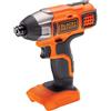 BLACK+DECKER 18V Avvitatore ad impulsi a batteria, potente coppia di 155Nm per a