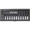 PROXXON 23103 - Set di chiavi a bussola Torx, 29 pezzi