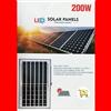 LEOVIN Plafoniera a Led 200W Circolare con sensore pannello solare 6000 mAh