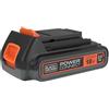 BLACK&DECKER Batteria al Litio 18V - 2.0Ah. Compatibile con prodotti BLACK&DECKE