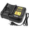 Waitley Caricabatterie per DeWalt DCB112 DCB115 10.8V-18V Ioni Litio