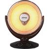 Zephir Stufa Elettrica Stufetta al Carbonio Zephir 900 Watt Oscillante Timer ZCRB36