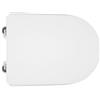 CW Sedile WC per Vitra Vaso Sento Forma 7 Cw Bianco Cerniere C Espansione
