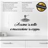 Avery frasi citazioni detti napoletani adesivo murale napoli a1083